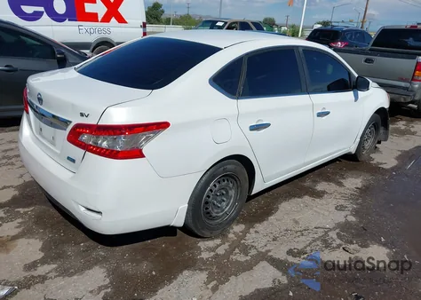 2014 Nissan Sentra S/Sv/Sr/Sl from USA, damaged, VIN 3N1AB7AP8EL641476